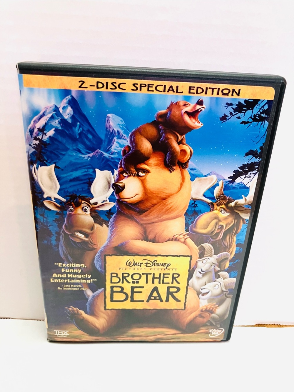 Disney 2004 Brother Bear 2 Disc DVD Set Works Has Insert Special Edition